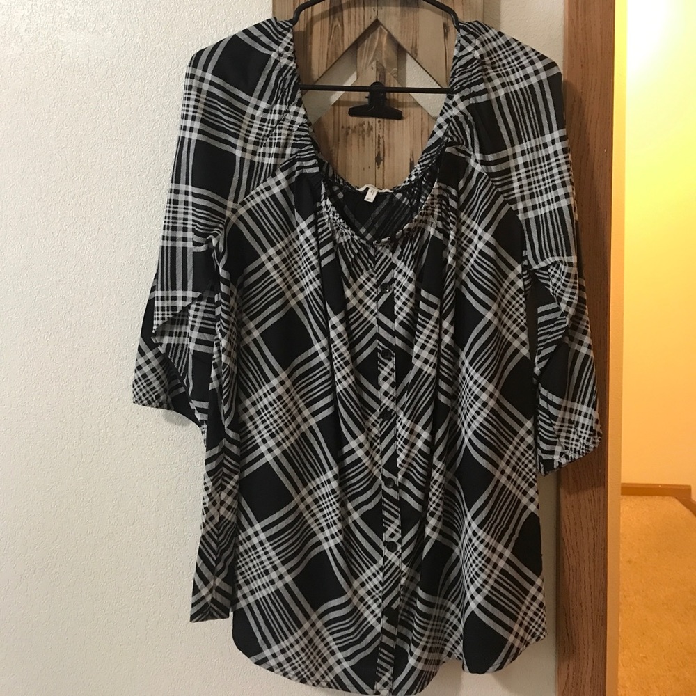 Off the shoulder shirt